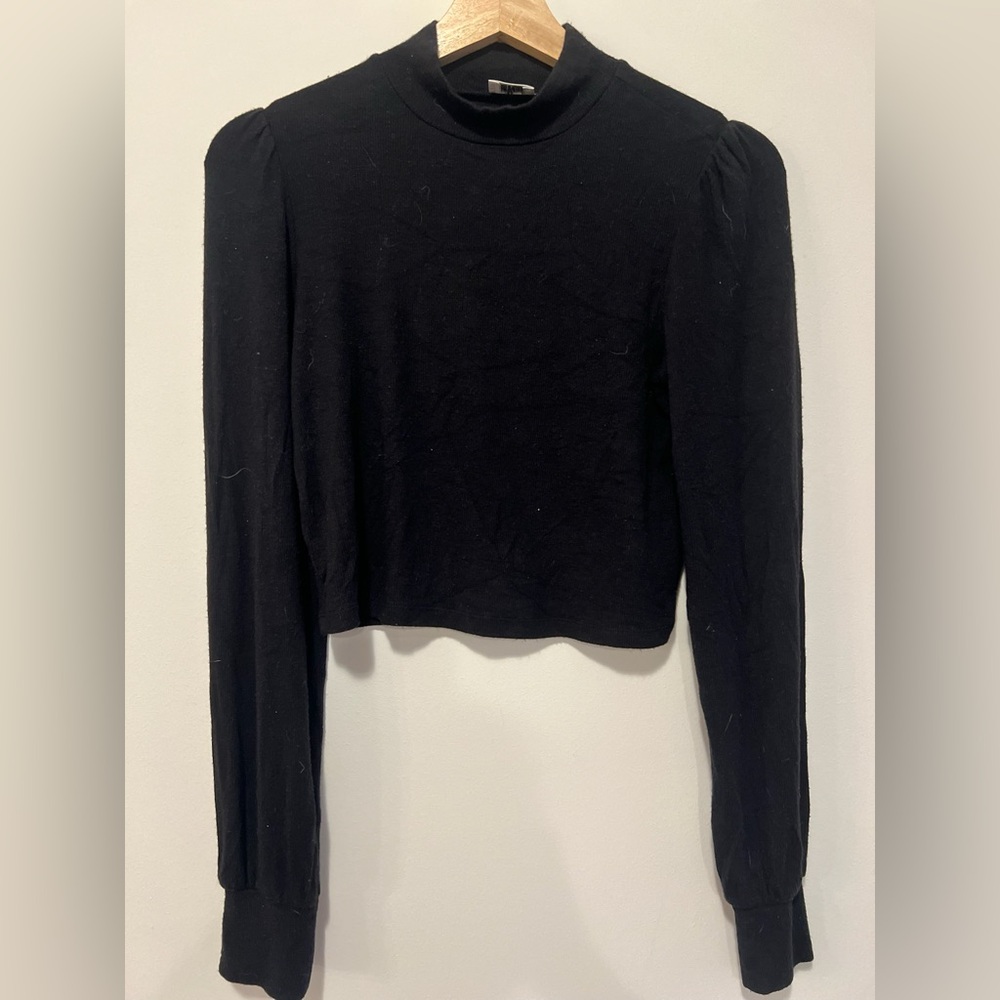 Wilfred Free Black Mock Neck